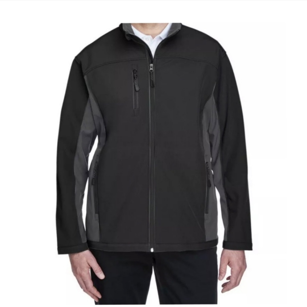 Devon & Jones Waterproof Soft Shell Jacket Black … - image 1